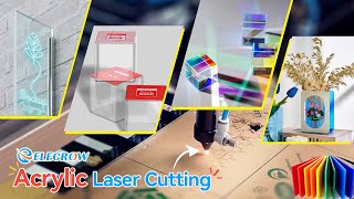 Whats the usage of Acrylic amp How to order Acrylic Laser Cutting at Elecrow [upl. by Odille149]