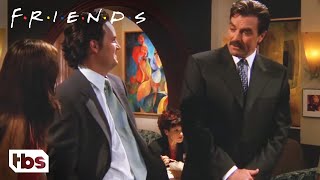 Friends Chandler’s Proposal To Monica Gets Interrupted By Richard Season 6 Clip  TBS [upl. by Elleinwad]