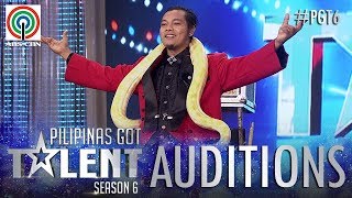 Pilipinas Got Talent 2018 Auditions Rodel Reforma  Stage Magic [upl. by Taveda]