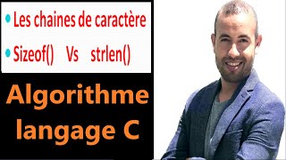 les chaines de caractère en C  stringh  sizeof  Vs strlen [upl. by Arny195]