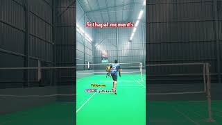 rallytime shuttlesmash perfactplace badmintongame powersmash racketsport shortvideo wolfgame [upl. by Nadnerb]