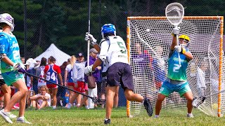 Team Attack Cancer vs Annapolis Hawks 2024 Green  Lake Placid Summit Lacrosse  Extended Clips [upl. by Ycrem]