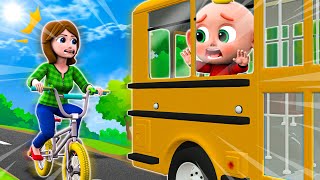 Wheel on The Bus Song  Funny Kids Songs and More Nursery Rhymes amp Kids Songs  PIB Little Song [upl. by Lorelei]