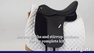 Chatsworth Synthetic Dressage Saddle  Collegiate Australia amp New Zealand [upl. by Oicneconi680]