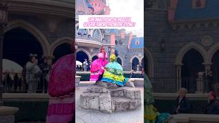 Can the UGLY SISTERS lift the Sword in the Stone at Disneyland Paris [upl. by Newo]