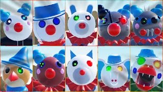 CLOWNY RAID ROLEPLAY ALL JUMPSCARES [upl. by Hurty]