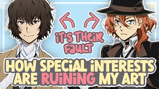 Bungo Stray Dogs RUINED My Art Special Interests amp Art  SPEEDPAINT STORYTIME [upl. by Dnomaj388]