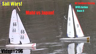 Sail Wars Mahi vs Japan RC Sailboat Racing from Japan Race 4 Video296 DF95 RacingMust Improve [upl. by Iznekcam]