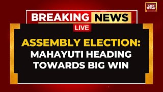 Maharashtra Election Results Anytime Soon  LIVE  Mahayuti Takes Big Lead Over Maha Vikas Aghadi [upl. by Bidle900]