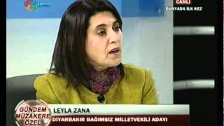 Leyla ZanaDünyada ilk kez imc TVde1 [upl. by Koppel]