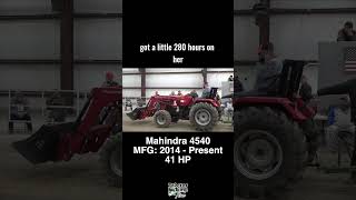 Are Used Mahindra’s Worrh ANYTHING Auction 4540 [upl. by Joleen]