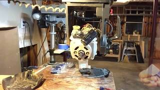 Replace Capacitor on Craftsman Model 113 Radial Arm Saw [upl. by Eibrab]