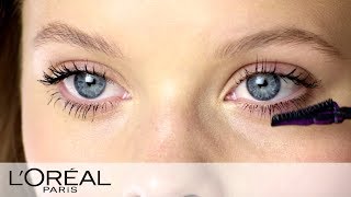 How To Do Eyelashes  Tightline Lashes Tutorial  L’Oreal [upl. by Estel]