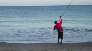 technique de lancer en surfcasting [upl. by Bean561]