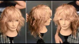 Angled Lob Haircut Tutorial  How to Achieve the quotLived Inquot Long Bob Look [upl. by Anaibib]