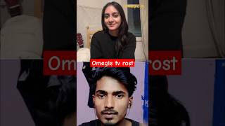 Omegle tv rost 😁 shorts youtubeshorts trending ytshorts funny comedy rost [upl. by Eemla]