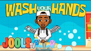 Wash Your Hands  Nursery Rhymes  Kids Songs  Hip Hop Music for Kids by joolstv [upl. by Tsiuqram1]