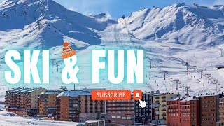 Andorra amp Pyrenees  Skiing Pas De La Casa  Come Skiing With Me  Snow Evo  How to Ski in a Day [upl. by Ecinhoj]