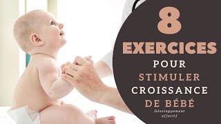 8 exercices de stimulation pour le développement de bébé [upl. by Eilyk964]