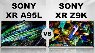 Sony Bravia A95L  quotXRquot OLED TV vs Sony Z9K  quotMaster XRquot LCD TV  Sony [upl. by Yelwar]