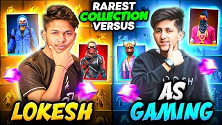 Lokesh Gamer Vs As Gaming Best Collection Battle Who Will Win The End 🤯 Garena Free Fire [upl. by Seravart]