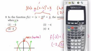 Algebra 1 Regents January 2016 01 [upl. by Yelyac]