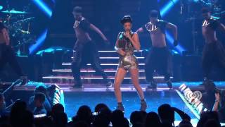 Rihanna performing Cockiness at iHeartRadio Festival 2012 HD [upl. by Titos]