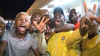 Südafrika fiebert dem AfrikaCup entgegen [upl. by Aihtyc]