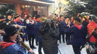 Narrenmarsch Rottweil Heilig drei König 2017 Abstauben [upl. by Won]