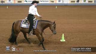 2021 AQHA Youth Western Riding [upl. by Aicercal333]