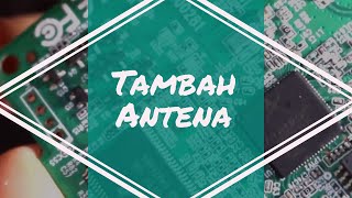 tutorial tambah antena external di tplink mr3040 [upl. by Ahsenra]