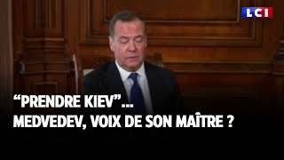 quotPrendre Kievquot Medvedev voix de son maître [upl. by Milburr]