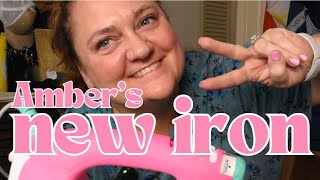 Exciting Iron Unboxing quilting oliso [upl. by Ilse]