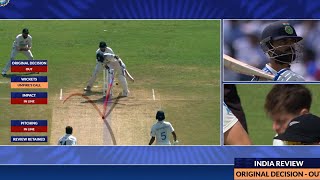 Virat Kohli wicket out dismissal Today match  Rishab Pant run out wicket out dismissal Today match [upl. by Kathleen]