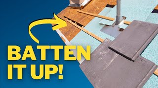 How to Install Roof Battens  Tile Roofing Guide [upl. by Harelda756]