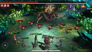 Raid Shadow Legends Psylar Lvl 50 Spider Dungeon Damage Test [upl. by Yelsnik526]