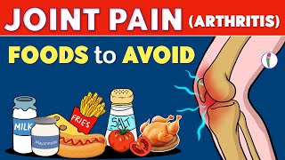 🔥7 WORST Foods for Arthritis amp Joint Pain  Arthritis Foods to Avoid  Rheumatoid Arthritis [upl. by Lange]