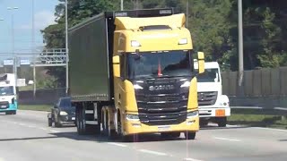 SCANIA AMARELA NO SIDER QUALIFICADO [upl. by Pani]