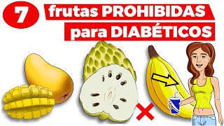 Las 7 FRUTAS que DEBES EVITAR si tienes DIABETES y las 8 frutas que si puedes comer [upl. by Aarika]