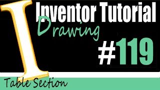 119 Inventor Drawing Tutorial Parts List BOM Balloons [upl. by Platt928]