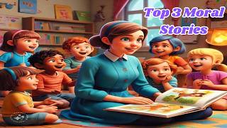 Top 3 Moral Stories for kids  Fairy Tales  Moral Stories in English [upl. by Troyes]