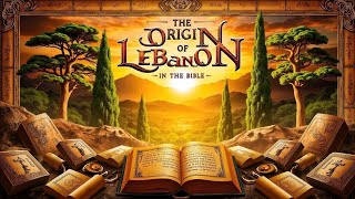 THE ORIGIN OF LEBANON IN THE BIBLE AND ITS PROPHETIC HISTORY [upl. by Lewin629]