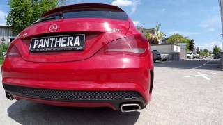 Mercedes CLA 220 CDI mit Leo Sound Generator by Panthera Automotive [upl. by Zachery]