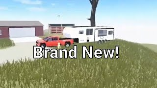 Getting a New Toy Hauler in American Plains Mudding Roblox [upl. by Dayir770]