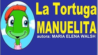 LA TORTUGA MANUELITA  Voz femenina copia nueva [upl. by Sparrow]