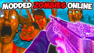 Can I SURVIVE The BEST Zombies Game Full of MODS BO2 Edition [upl. by Ulla]