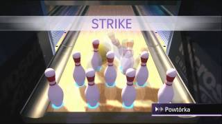 1a kobutronix  aGuka  I Puchar Kinect Sports BOWLING [upl. by Einnhoj326]