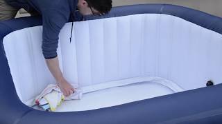 LayZSpa  How to pack away your hot tub [upl. by Carlen]