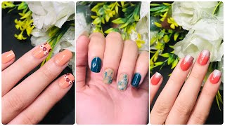 TOP 3 FALL NAIL ART 🍂Cute amp Easy Nail Art Design Compilation For Beginners nails viralvideo cute [upl. by Lilahk5]