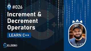 Arabic Fundamentals Of Programming With C 026  Operators  Increment And Decrement Operators [upl. by Mcintosh675]